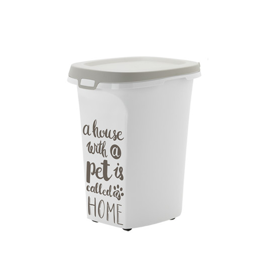 Household Storage Boxes Food Storage Bucket Sealed Storage Bins Pet Dog Cat  Food Storage Bucket Moisture-proof Timing Sealed Box